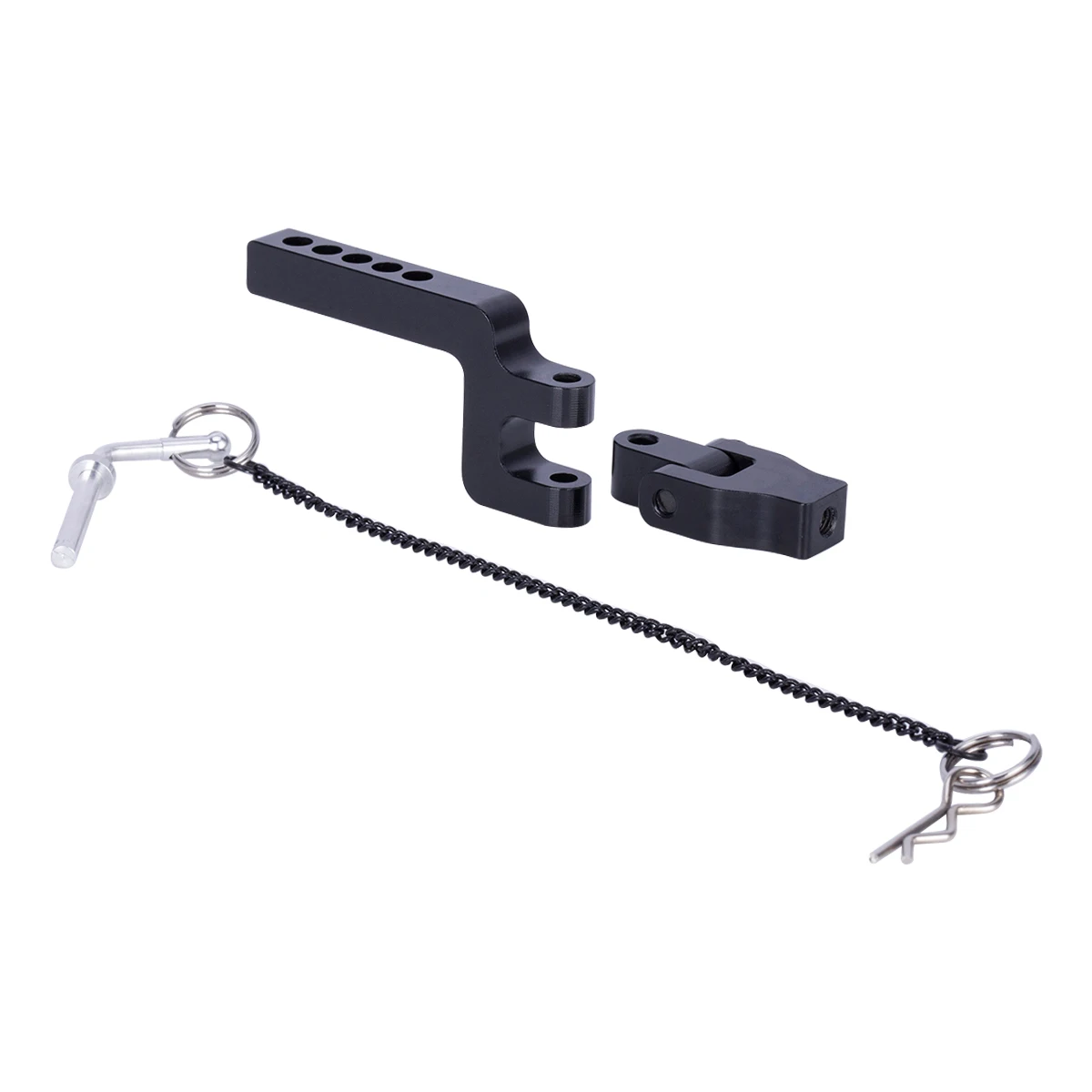 Metal Trailer Chain Tow Hook for 1/10 RC Crawler Axial SCX10 90046 TRX4 TRX6 Redcat RC4WD D90 CC01 Rescue Simulation Accessories