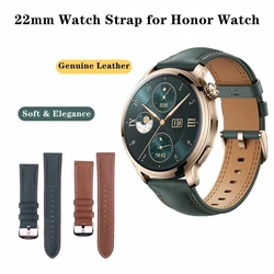 22mm Genuine Leather Watch Strap for Honor 4pro GS 3 GS 5 Soft Calf Leather Wrist Band Strap for Honor 5 Ultra Titanium Bracelet