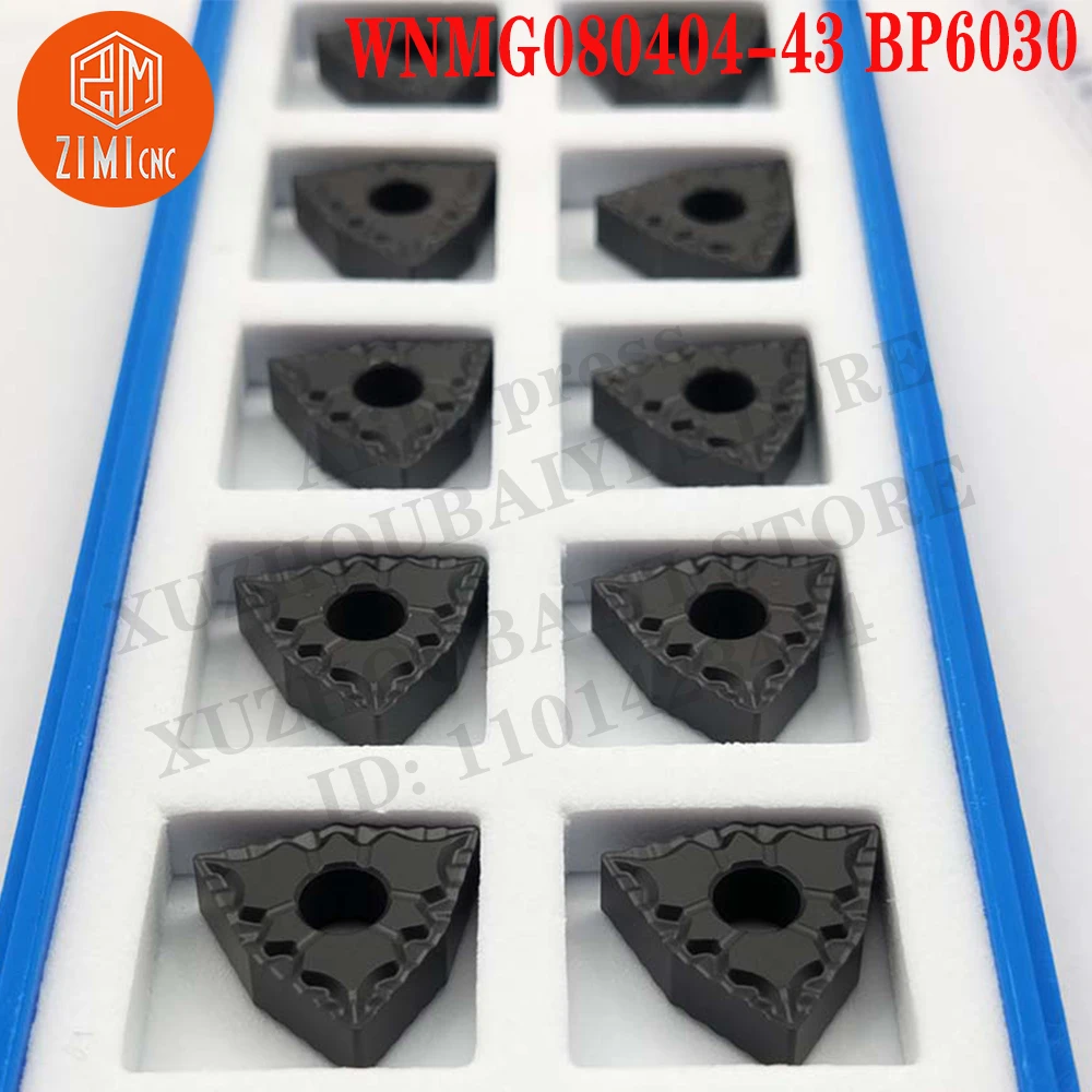 WNMG080408-43 BP6030 WNMG إدراجات كربيد تحول إدراجات أدوات CNC مخرطة قطع معدنية بليد مخرطة معدنية ميكانيكي أداة قطع