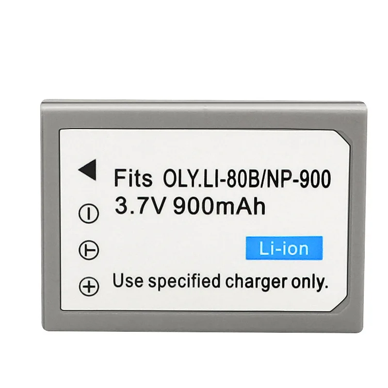 2PSC Li 80B LI80B LI-80B Battery for Olympus Digital Cameras T-100 T100 T-110 T110 and X-960 X960