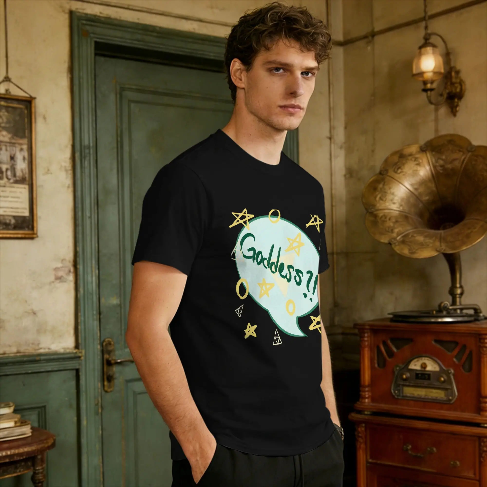 Goddess Grumps T-Shirt Summer  Y2K Fun T-Shirts Cotton Hipster Tshirt For Male Print Tees