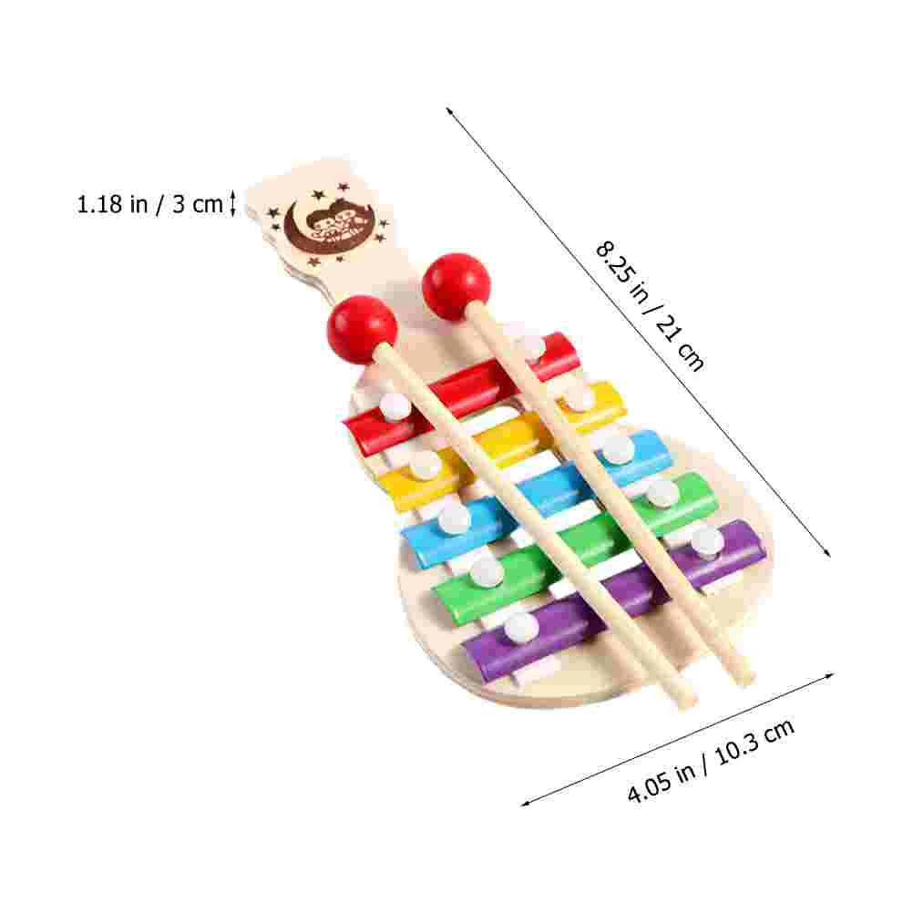 Xylophone Baby Toy Kids Musical Instruments Cognitive Percussion Mallets Wooden for Toddler