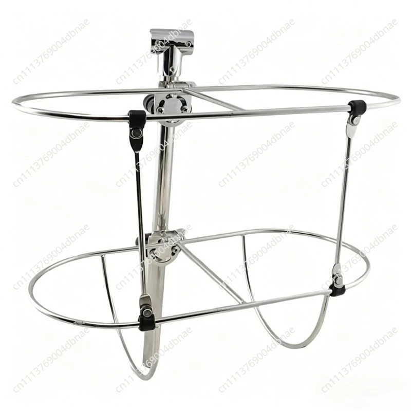 Floating ball rack with multiple sizes and dual anti collision ball storage bracket, stainless steel marine accessories