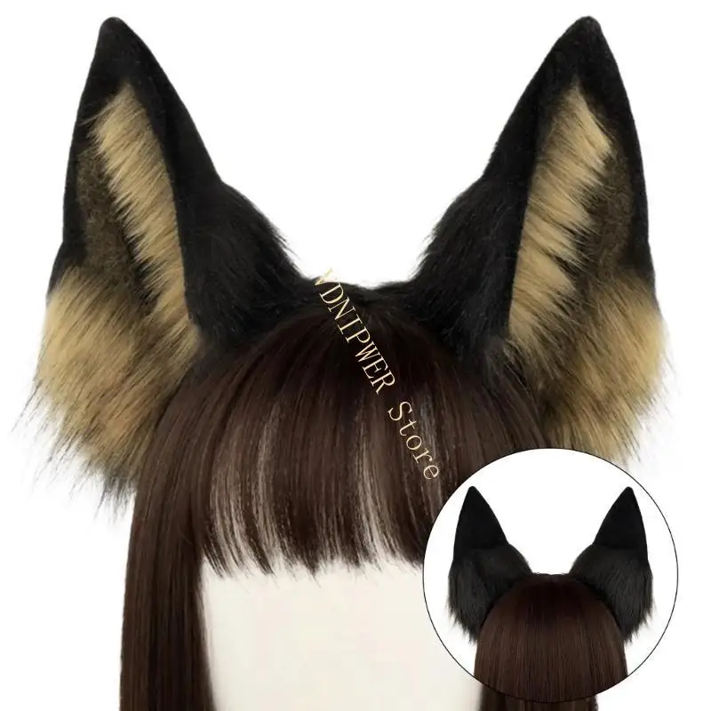 Trang phục Dog Dog Halloween Bộ Cosplay Girl, Phụ kiện trang phục động vật Halloween, băng đô động vật, Động vật Động vật