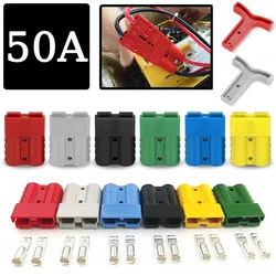 50A 6awg For Type Plug Connector Caravan Trailer Solar 4x4 Truck Suitable For SB50 Forklift Battery Connector