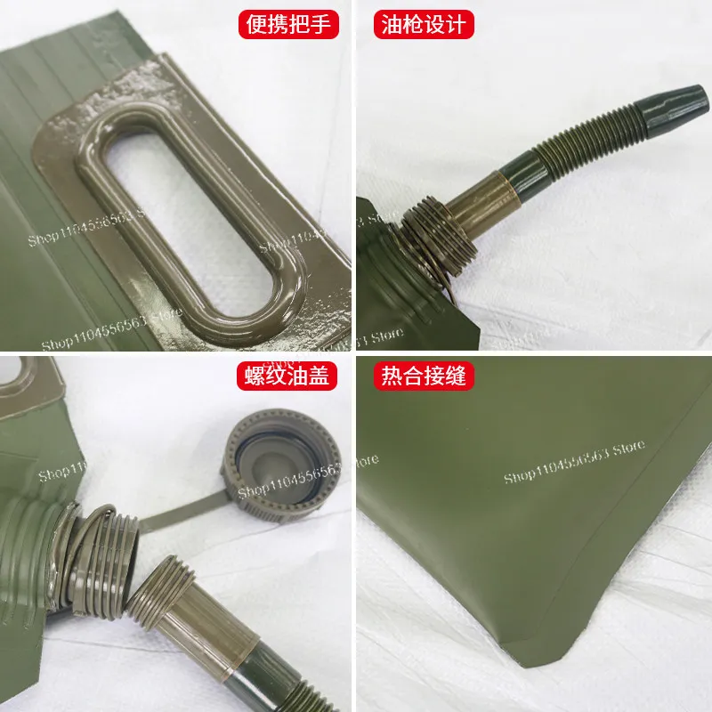 Portable Folding Fuel Bag 5L-30L – Soft Oil Container for Car & Motorcycle Spare Fuel Storage, Multi-Liter Option