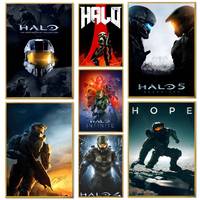 Game H-Halo Cool l-lnfiniteS Poster Home decor HD sticky wall waterproof home living room bedroom bar decoration