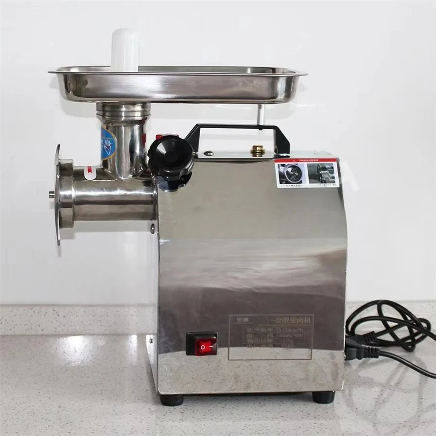 Commercial Electric Meat Grinder Food Processing Machine Stainless Steel Meat Mincer Meat Tenderizer Machine