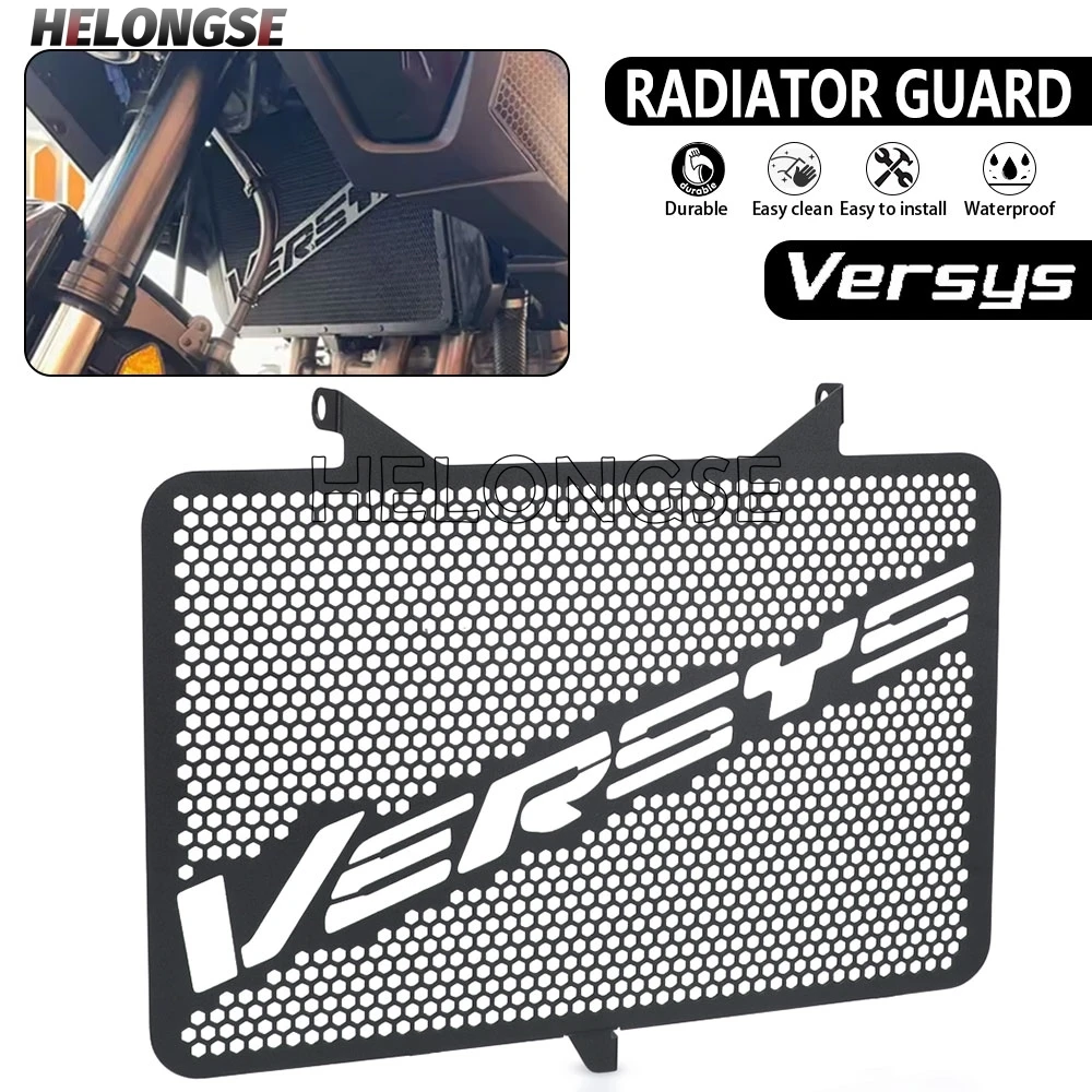 Radiator Guard For Kawasaki Versys 1100 2025 2026 2027 VERSYS1100 Motorcycle Accessories Oil Cooler Cover Protective Protector