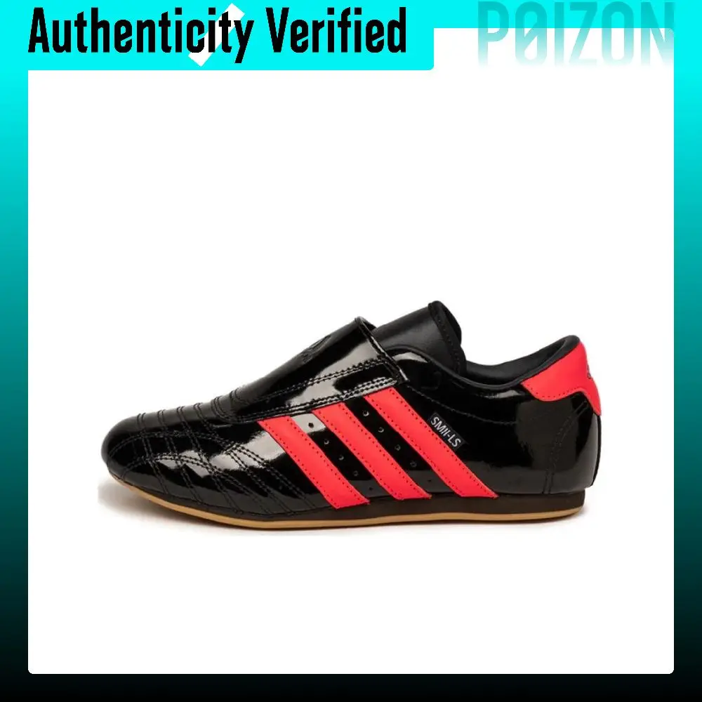 Adidas Taekwondo Low top Training Shoes Women's Black Red JS1228