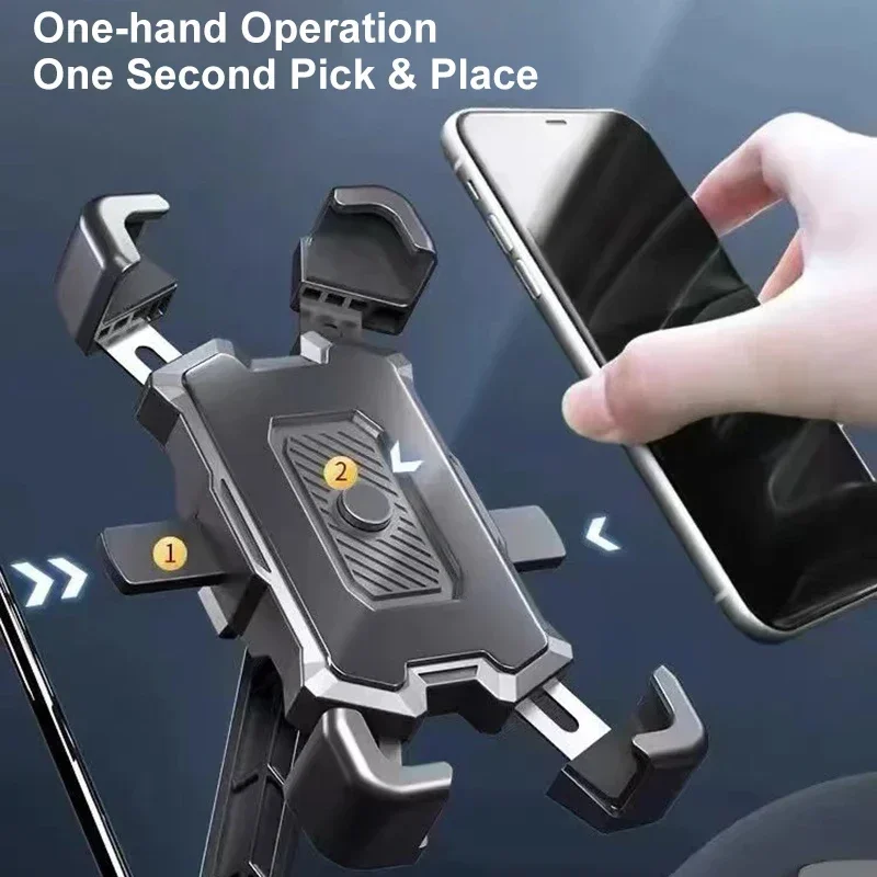 

Bicycle Phone Holder Bike Mount Stand Motocycle Phone Holder GPS Clip Cycling Bracket Adjustable For iPhone Huawei Xiaomi
