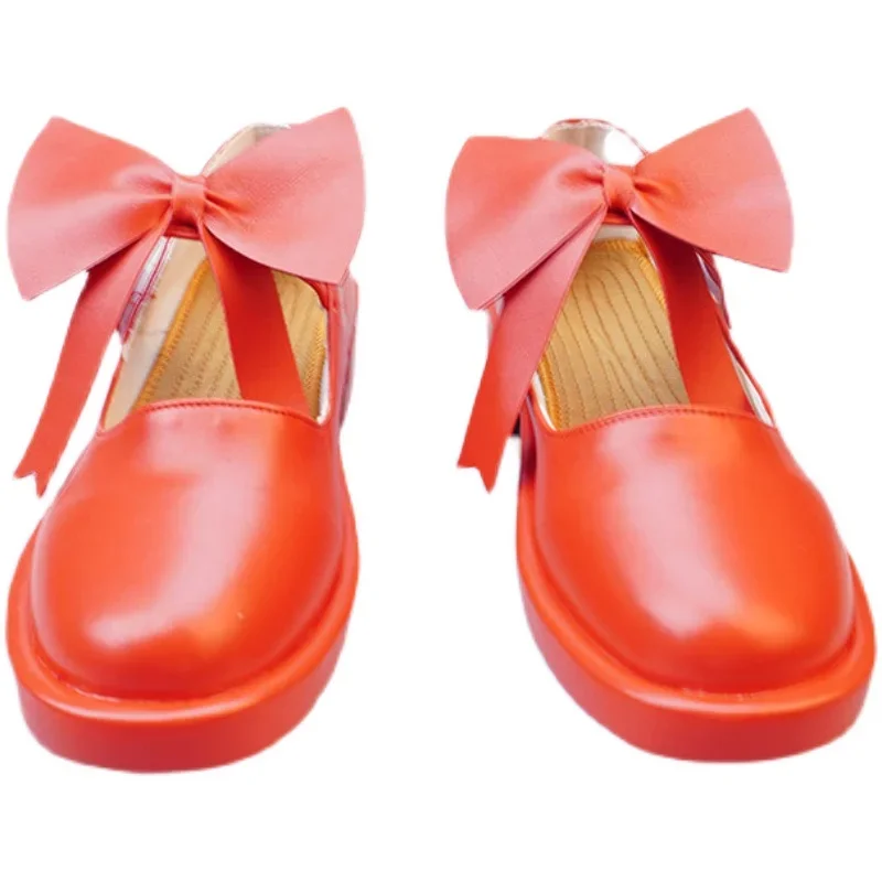 Anime Card Captor Sakura Cosplay Schoenen Halloween Carnaval Laarzen PU Lederen Schoenen Cosplay Prop Custom Made