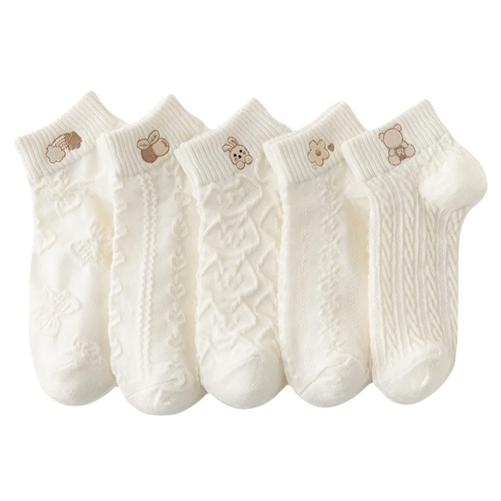 

Fashion Sweat Absorption Women Socks Breathable Comfortable Ankle Socks Casual Socks Spring Summer