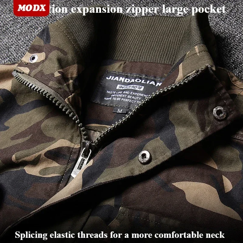 Conjunto de roupas de trabalho masculinas de algodão tático engrossar quente proteção do trabalho terno resistente a riscos casaco + calças 2 peças