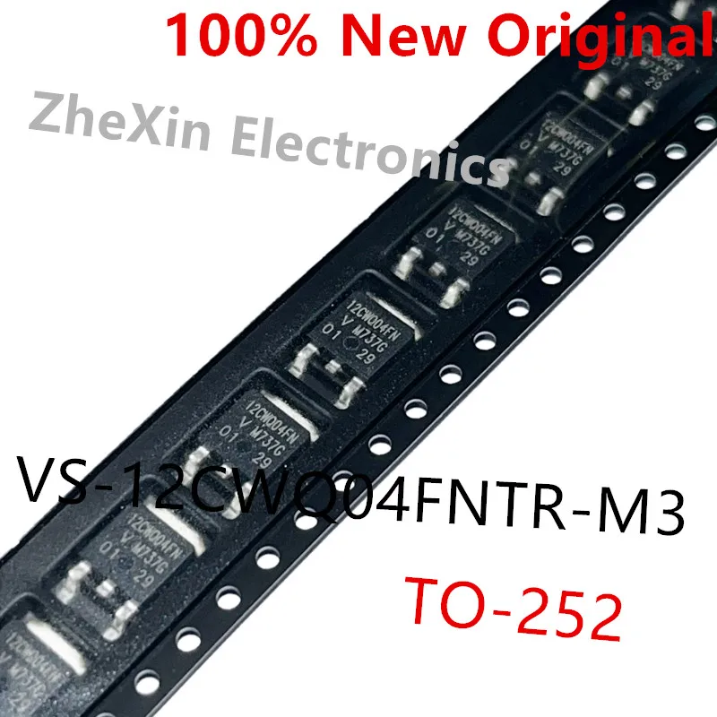 10 ชิ้น/ล็อต VS-12CWQ03FNTR-M3 12CWQ03FN, VS-12CWQ04FNTR-M3 12CWQ04FN ไดโอดชอทกี้ใหม่ VS-12CWQ04FN-M3, VS-12CWQ03FN-M3