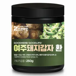 국산 여주 돼지감자환 250g