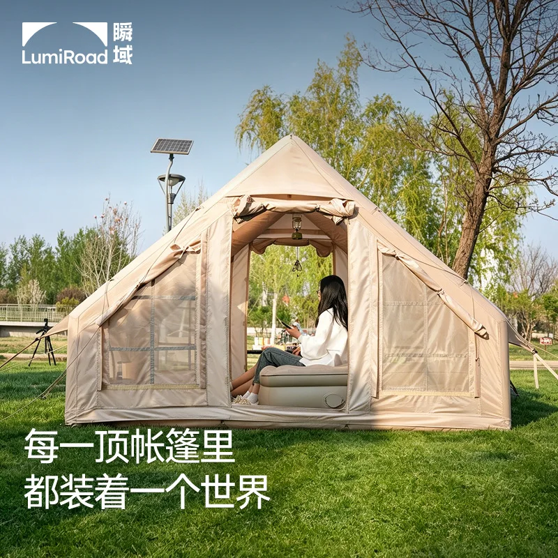 Instantaneous outdoor lightweight inflatable tent 6.3 Supply inflatabletent camping Cross-border wholesale construction