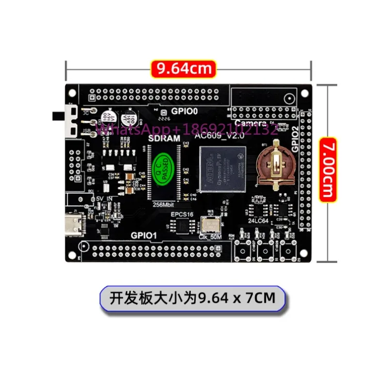 EP4CE10 FPGA Development Board Core Board Zui Small System NIOS SOPC Electrical Equipment Competition (Model AC609)