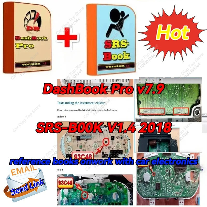 New DASHBook v7.9 + SRSBOOK v1.4 Full with Keygen Removal Disassembly Remote help Installation DASH / SRS BOOK great beginner