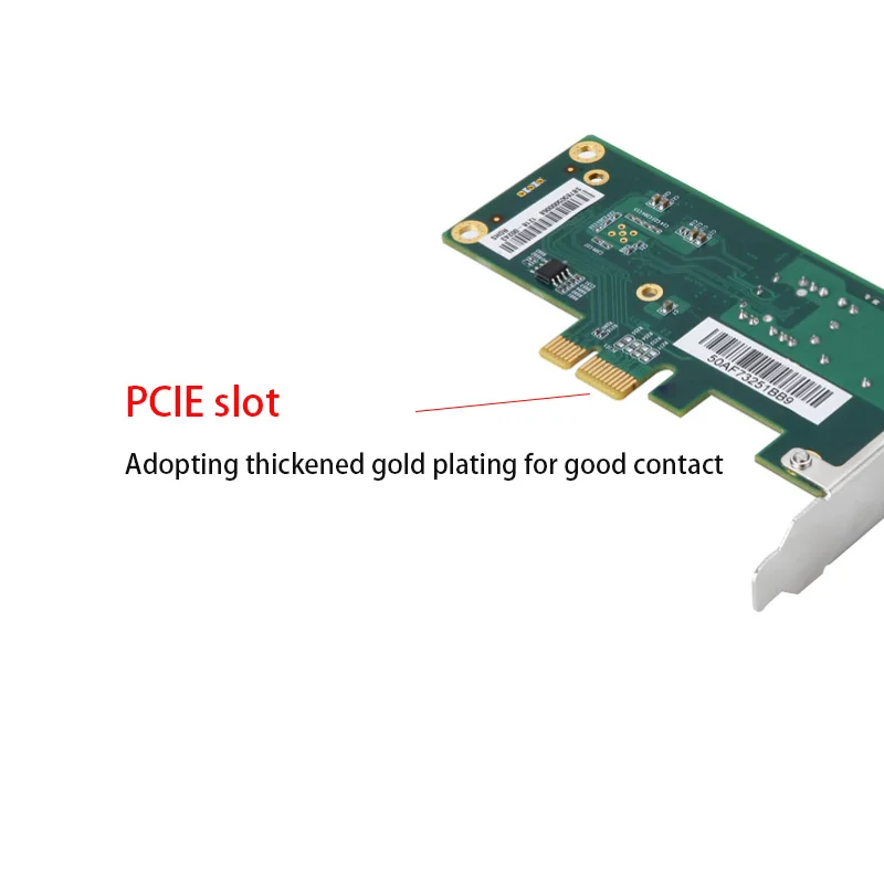 Imagem -04 - Adaptador de Placa de Rede Gigabit Pci-e Pci-e Apto para Jogos Acessórios de Computador Sfp 10 Mbps 100 Mbps 1000mbps