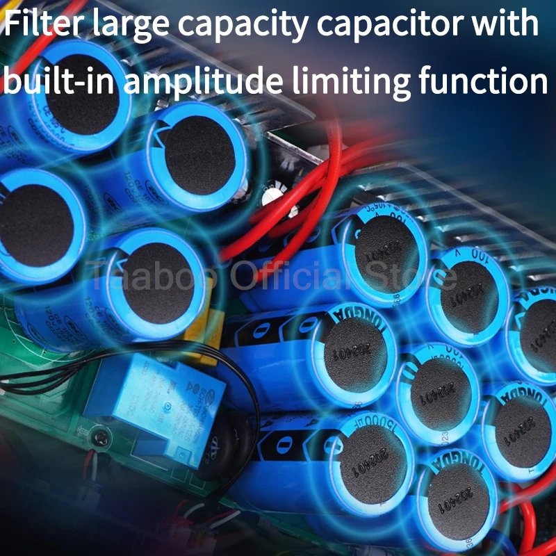 Digitaler Leistungsverstärker HIFI 2-3 Kanal Audio High Power Post Amp für Heimkino Subwoofer DJ Bühnenraum Karaoke