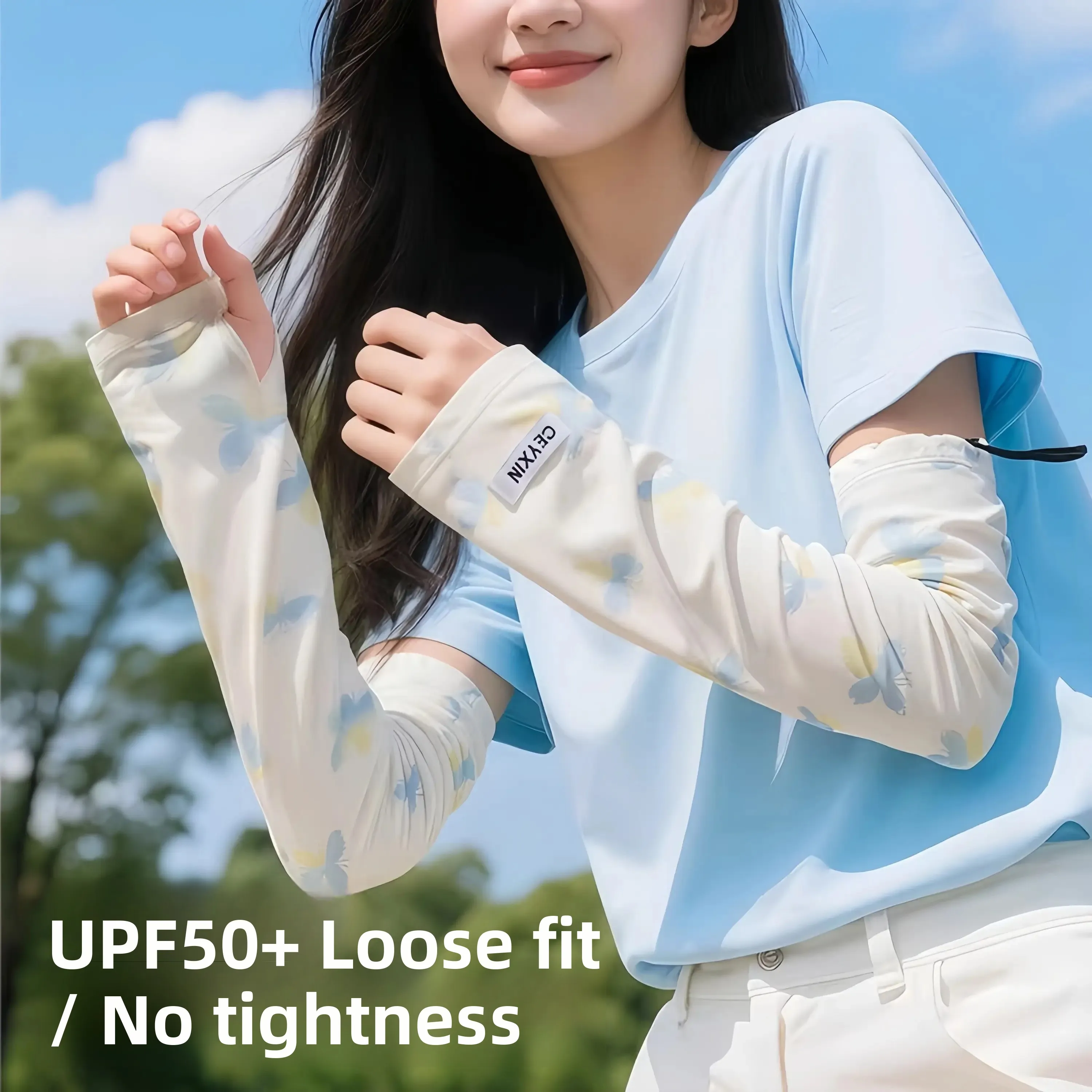 women's-summer-cute-cartoon-ice-silk-sleeve-covers-loose-uv-protection-driving-cycling-arm-protector-hand-sleeve-ice-cuffs