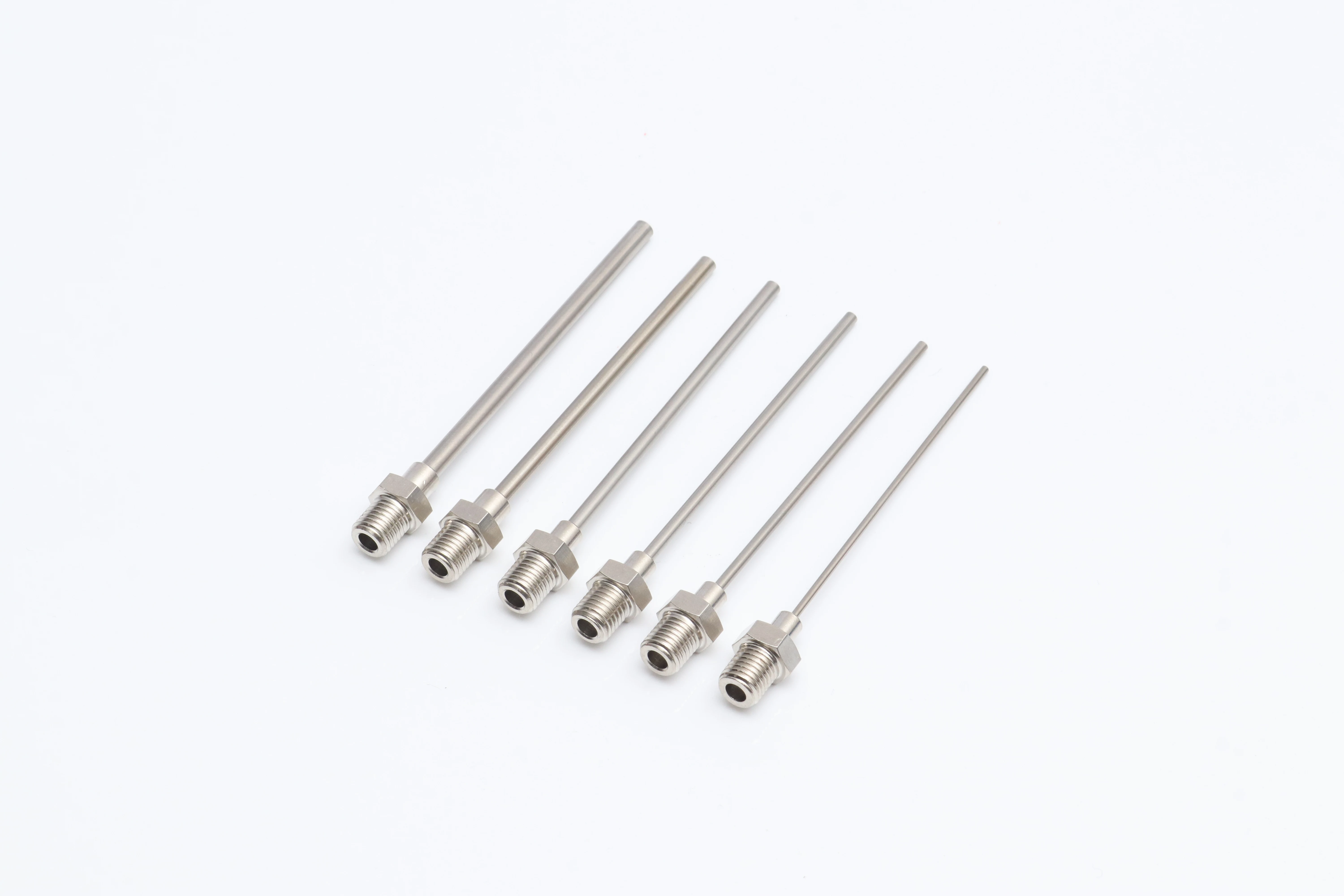 M8 * 1 model  stainless  metal needle distributor, adhesive adapter, pneumatic adhesive accessories, spray needle tube