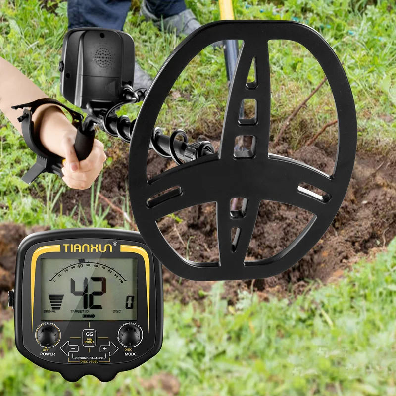 Top Professional Underground Metal Detector TX-850 Gold Digger Treasure Hunter Pinpointer Gold Prospecting Mode LCD Display