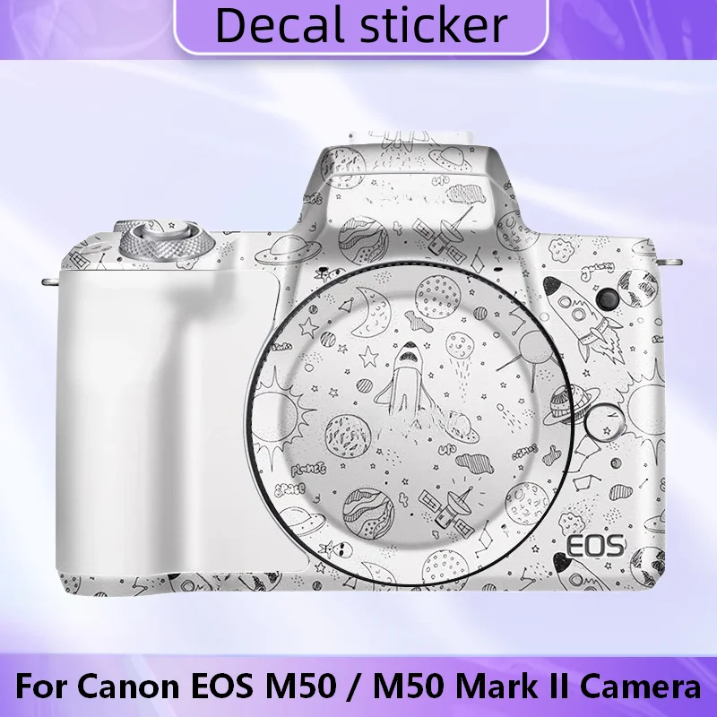 

Защитная виниловая пленка-наклейка для камеры Canon EOS M50 / M50 II, защитное покрытие для корпуса камеры M50 Mark II M2 M50II