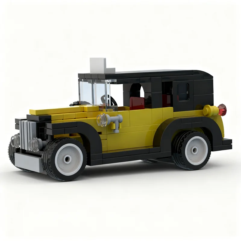 ตัวต่อ MOC ชุดจราจรเมือง รุ่นอูมา สีเหลือง 166 ชิ้น ของเล่นตัวต่อประกอบ ของขวัญคริสต์มาส เสริมสร้างการเรียนรู้