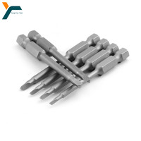 6Pcs Triangle Screwdriver Bit 1/4'' Hex Shank 65mm Triangle Head Bit Magnetic ScrewDriver Repair Tool  1.8 2.0 2.3 2.5 2.7 3.0mm