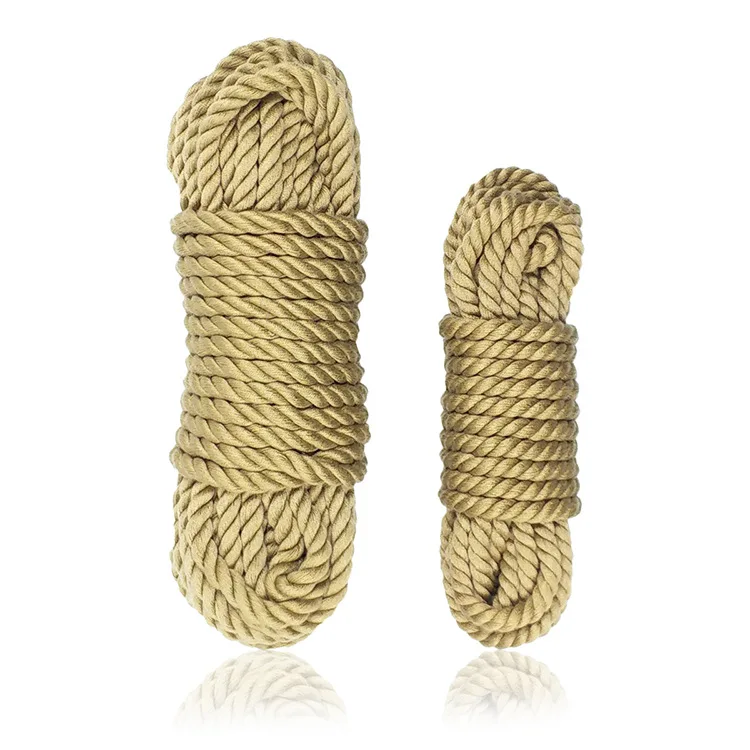 

SM male and female training erotic toys bondage bondage 10 meters simulation hemp rope flirting rope art rope