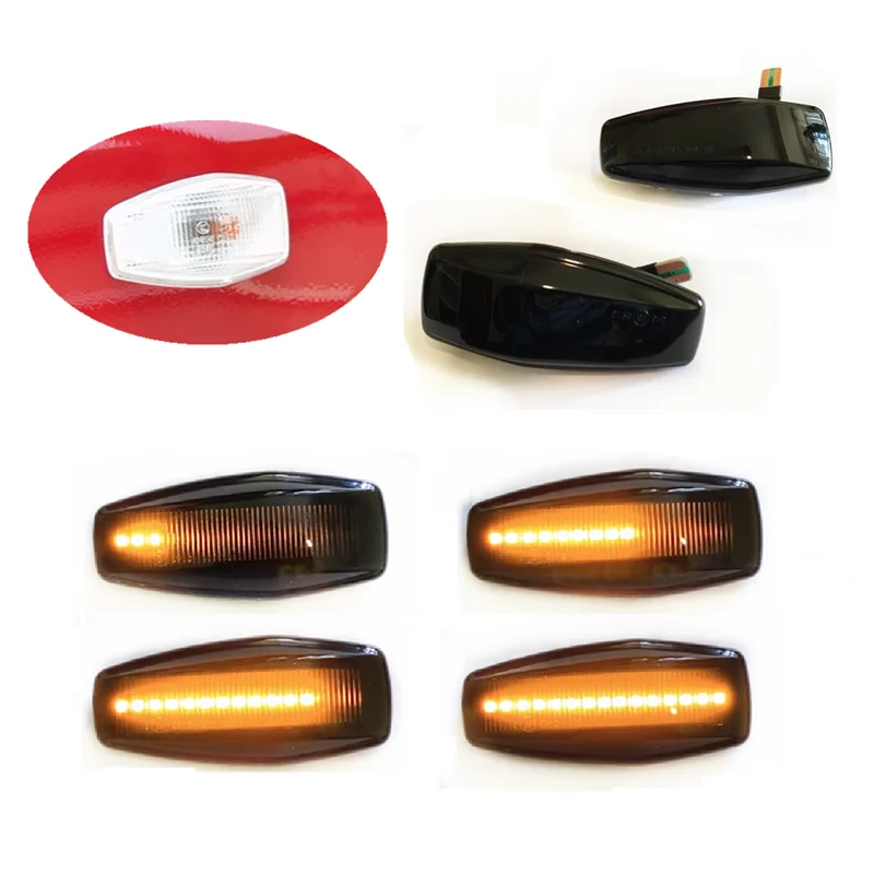 Suitable for Hyundai Getz Prime TB 2002-2009 Smoke Black Dynamic LED Indicator Side Marker Signal Light