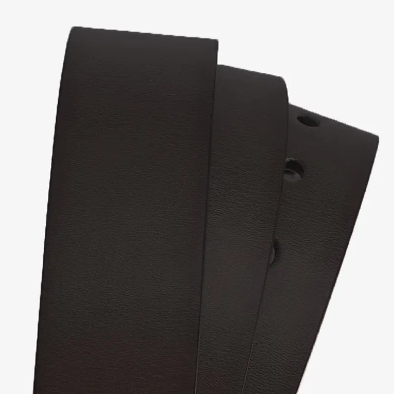 أزياء رجالي بو سبيكة مربع مشبك الأعمال الترفيه أحزمة الشتاء أحزمة سوداء للرجال جان السراويل حزام الخصر #4