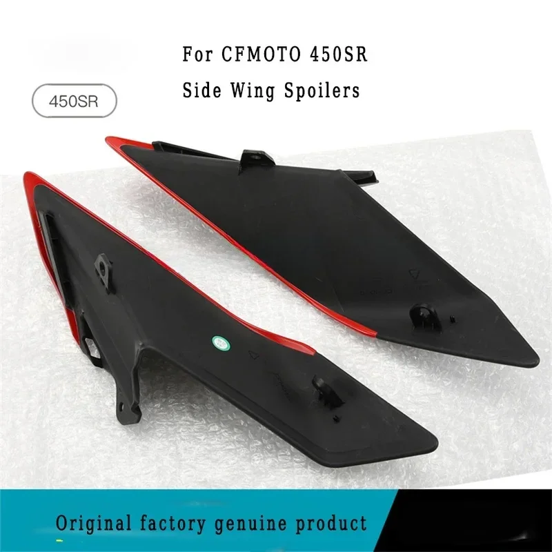 Per CFMOTO 450SR 450 SR 450 SRS 2022 2023 2024 Spoiler laterale, ala vento fissa, protezione ala, spoiler anteriore, accessori moto