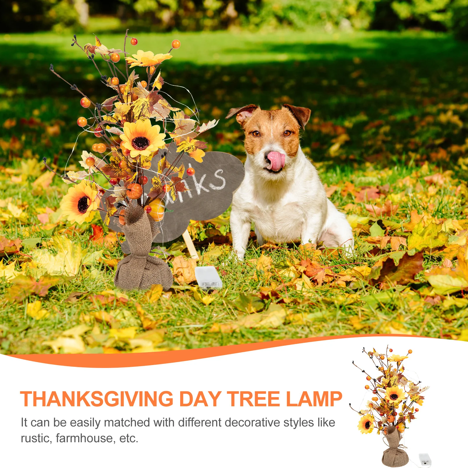 

Maple Leaf Tree Light Led Thanksgiving Decor Indoor Autumn Desktop Tree Shape Lighted Artificial Branch Ornament Festival