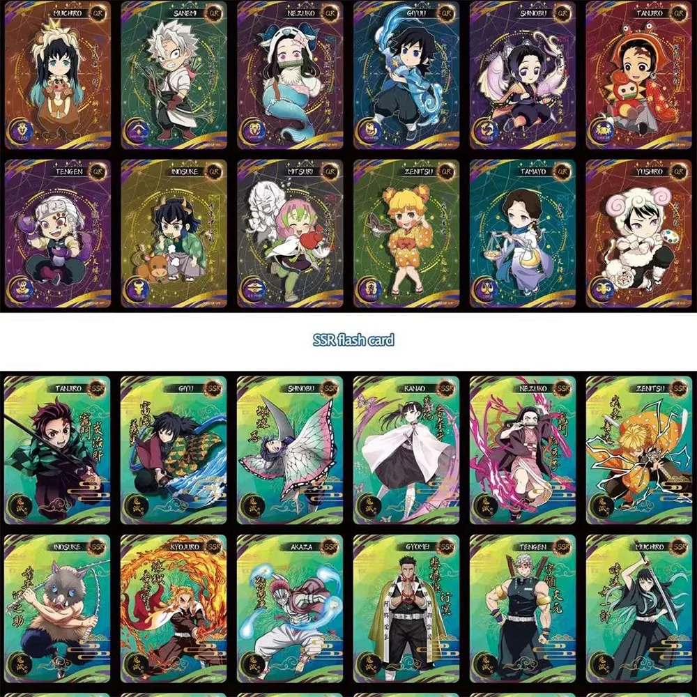 Wholesale Aikaho Demon slayer DS-02 Apocalypse Trading Card booster box Anime Hobby Collection Tanjiro cards Nezuko card