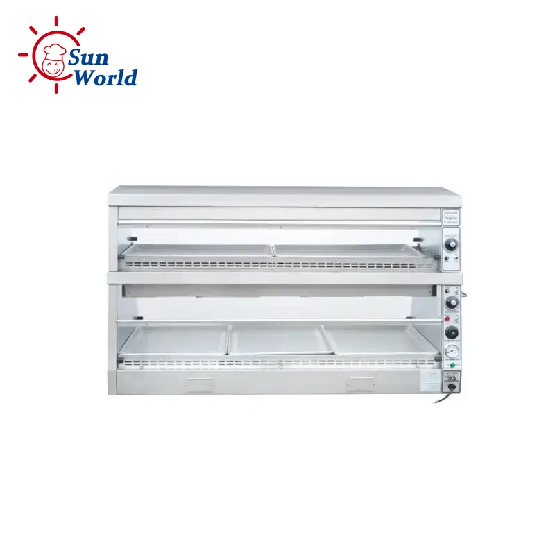 عداد تجاري لرقائق البطاطس الكهربائية KFC معدات المطاعم للوجبات السريعة خزانة عرض لتدفئة الطعام للبيع #2