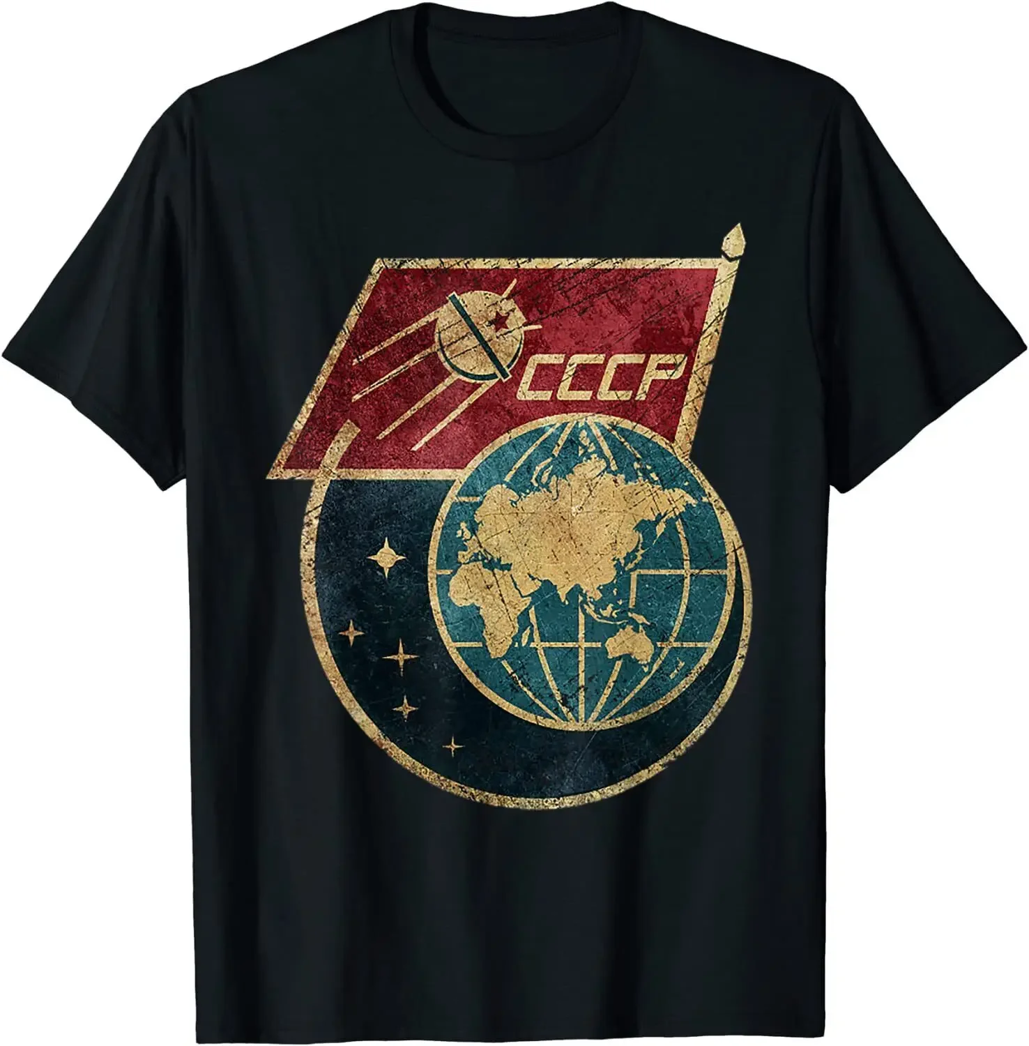 CCCP Original Russian Space Program USSR Gift Tshirt Size S-5XL