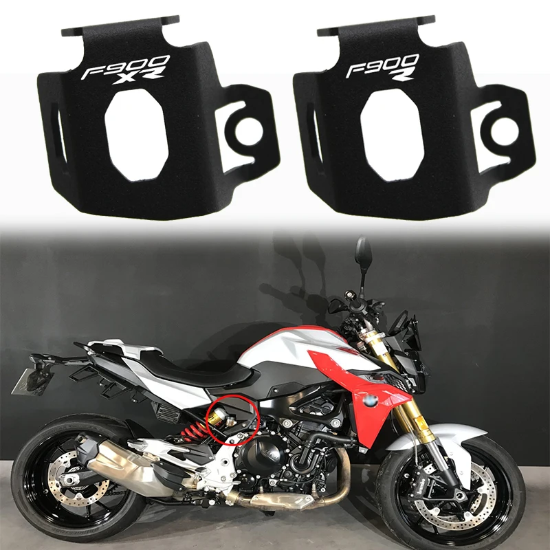 Motorcycle Rear Brake Fluid Reservoir Cap Guard Accessories For BMW F900R F900XR F900 XR F 900R F900 R 2019 2020 2022 2023