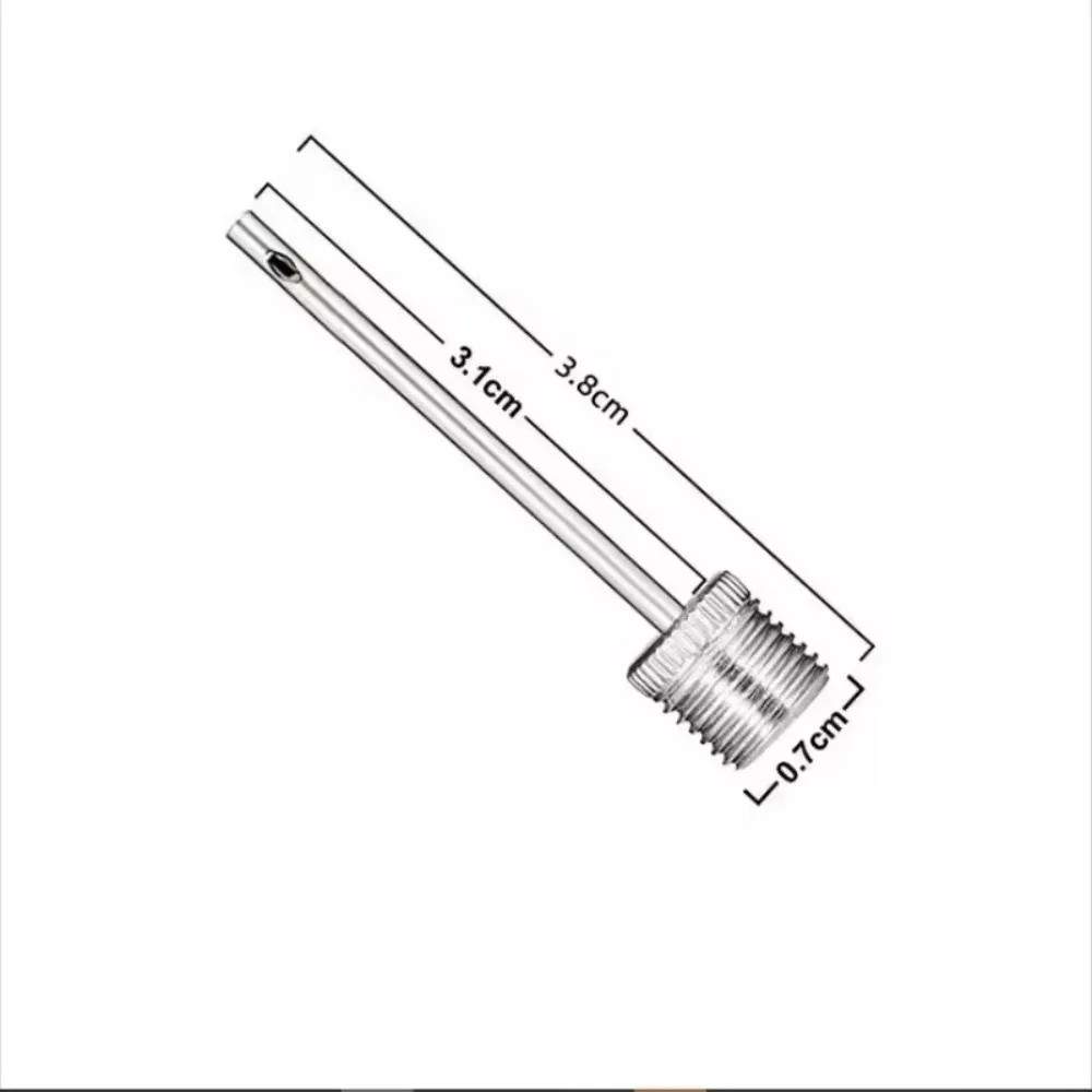 5/20/30 قطعة محولات مضخة هواء كرة قابلة للنفخ إبرة فوهة متعددة الوظائف الرياضة الكرة تضخيم إبرة المضخة مع محول ثقب #5