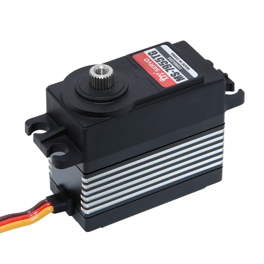 MY Servo MS-7955TG 6.0V/24KG Coreless Motor Servo Digital Ultral Splashproof Titanium Gear Replace HS-7955TG for Rc Cars Model