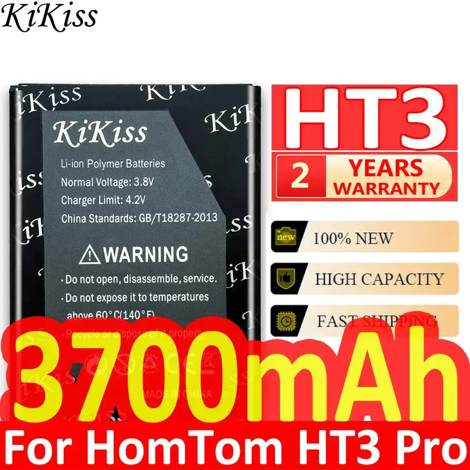 Аккумулятор для мобильного телефона Homtom HT3 Pro, долговечный, премиум-класса, 3700 мАч