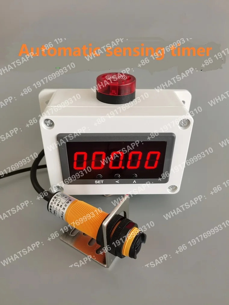 minuterie-infrarouge-detection-laser-special-instrument-de-chronometrage-automatique-pour-la-course-a-pied-competition-d'entrainement-affichage-numerique-electronique