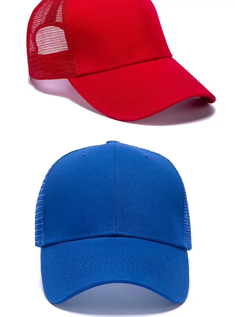 Großhandel Baseballkappen für Herren, Freizeitkappen für Damen, Mesh-Hüte, Unisex-Hüte, Hüte mit individuellem Logo, bestickte Hüte – Detail 9