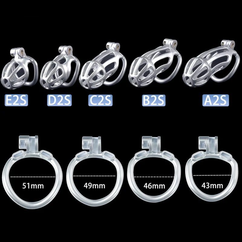 2023 ABS Cobra Chastity Lock Penis Ring CB Lock Chastity Device Cock Cock Cage Anti-cheating Sex Toys Couples Adult Goods Men 18