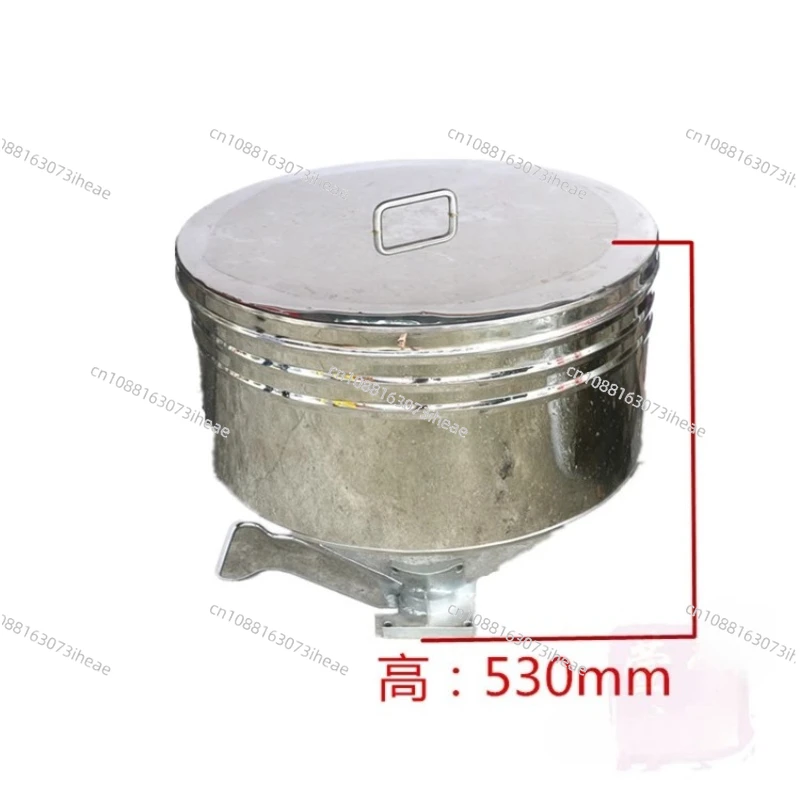 Injection molding machine stainless steel hopper cover 25kg funnel hopper loading bucket blanking device feeding and unloading