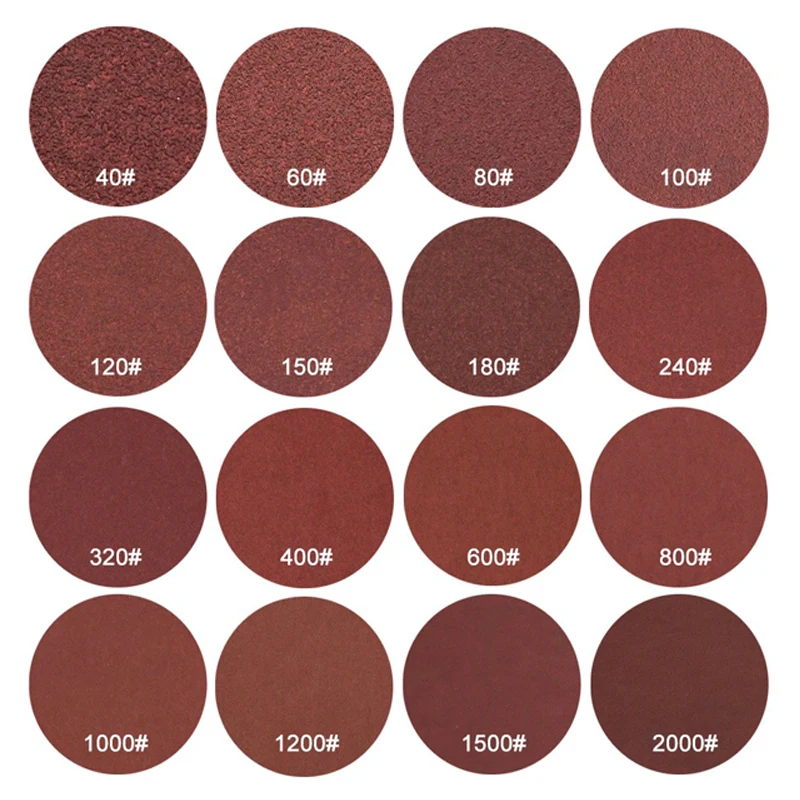 100pcs/lot 80mm 3 Hole Sandpaper Triangular Hook&Loop Sanding Discs Self-adhesive Flocking Sand Paper Multi-use Abrasives Tool