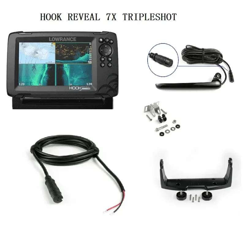 

LOWRANCE HOOK REVEAL 7X TRIPLESHOT обнаружение сонора