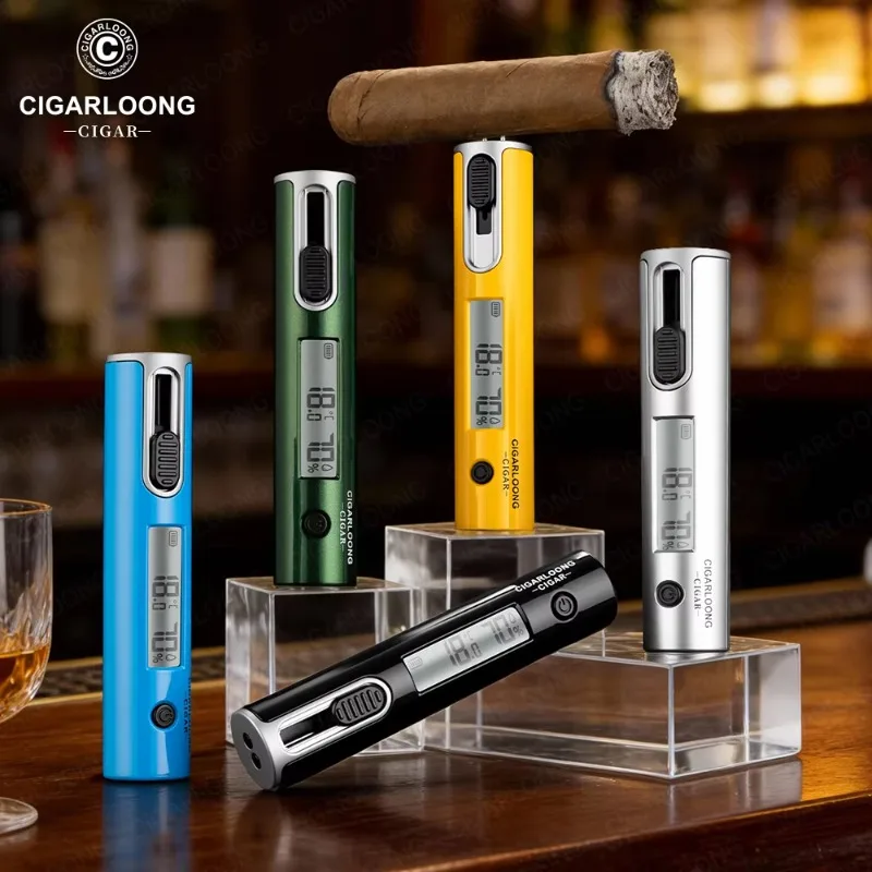Cigar Humidity Measuring Instrument, Cigar Dual-Mode Temperature and Humidity Meter, Measuring Humidity Probe Tool CK-25LM